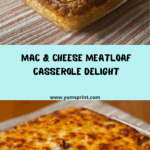 Mac and Cheese Meatloaf Casserole Recipe