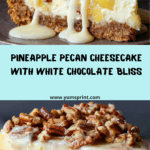 Pineapple Pecan Cheesecake** Recipe