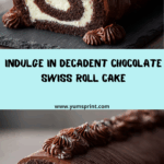 Chocolate Swiss Roll Cake Recipe