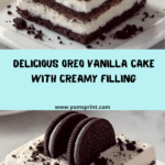 Oreo Vanilla Cake Recipe