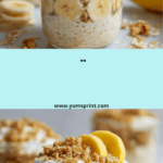 Banana Cream Pie Overnight Oats Recipe