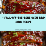 Oven Barbecue Ribs Recipe