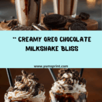 Oreo Chocolate Milkshake Recipe