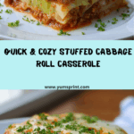 Stuffed Cabbage Roll Casserole Recipe