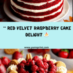 Red Velvet Raspberry Cake – A Romantic & Fruity Classic Recipe