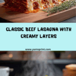 Beef Lasagna Recipe