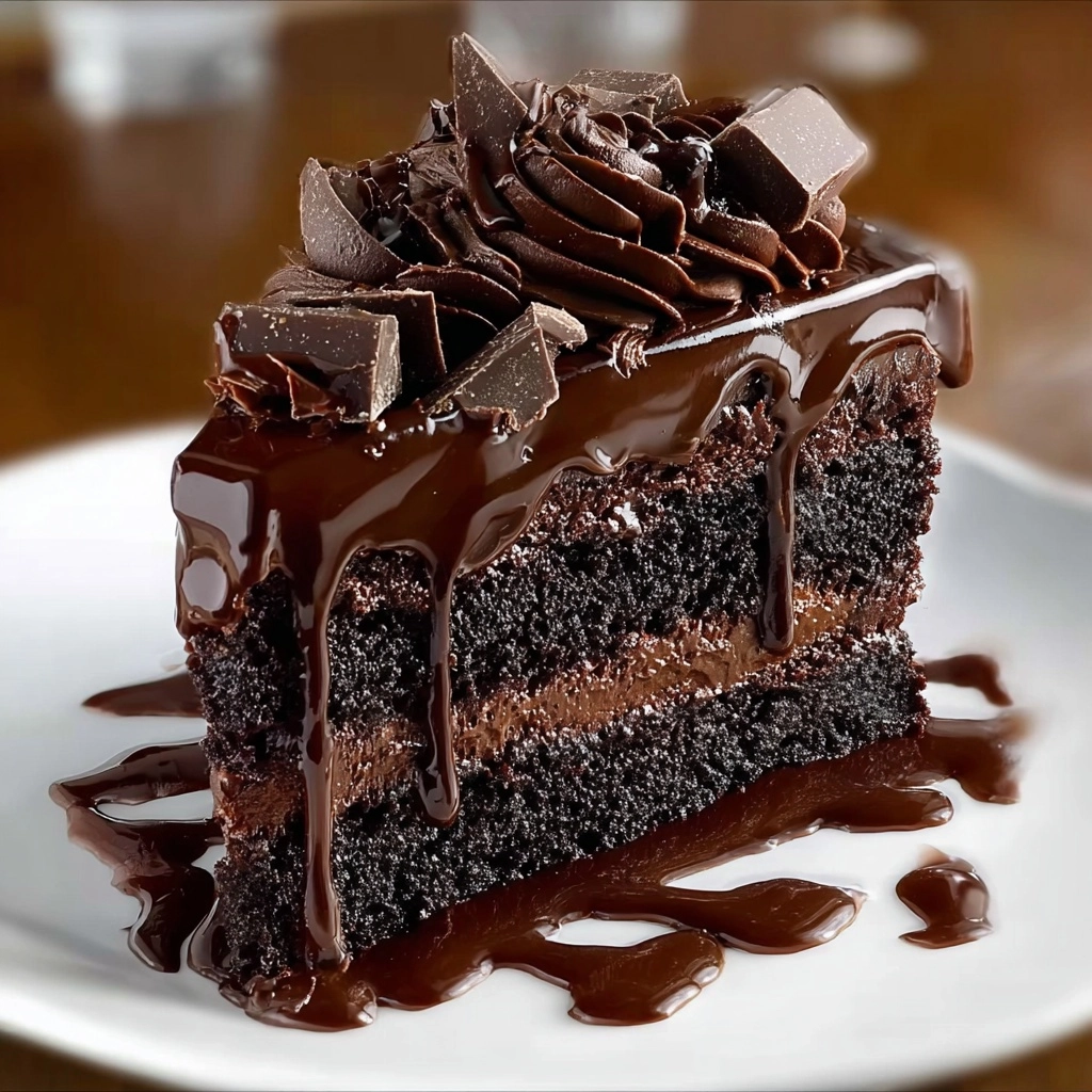 Chocolate Cake with Buttercream Frosting: Recipe 2 Chocolate Cake with Buttercream Frosting: Recipe - Recipe Image