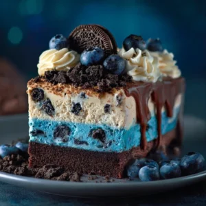 Blueberry Oreo Cheesecake Recipe