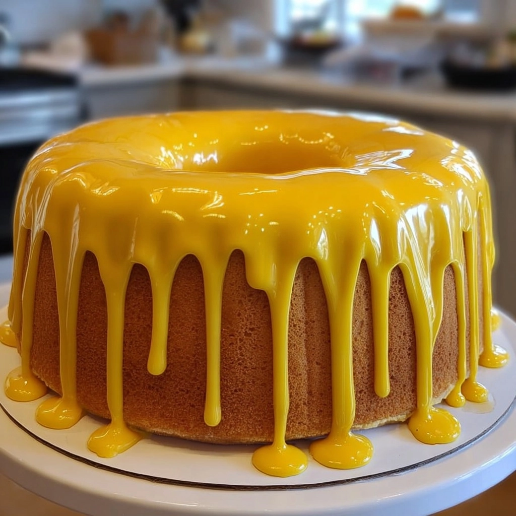 Lemon Butter Cream Cheese Pound Cake Recipe