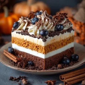 Pumpkin Spice Layer Cake Recipe