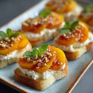 Apricot Goat Cheese Appetizers Recipe