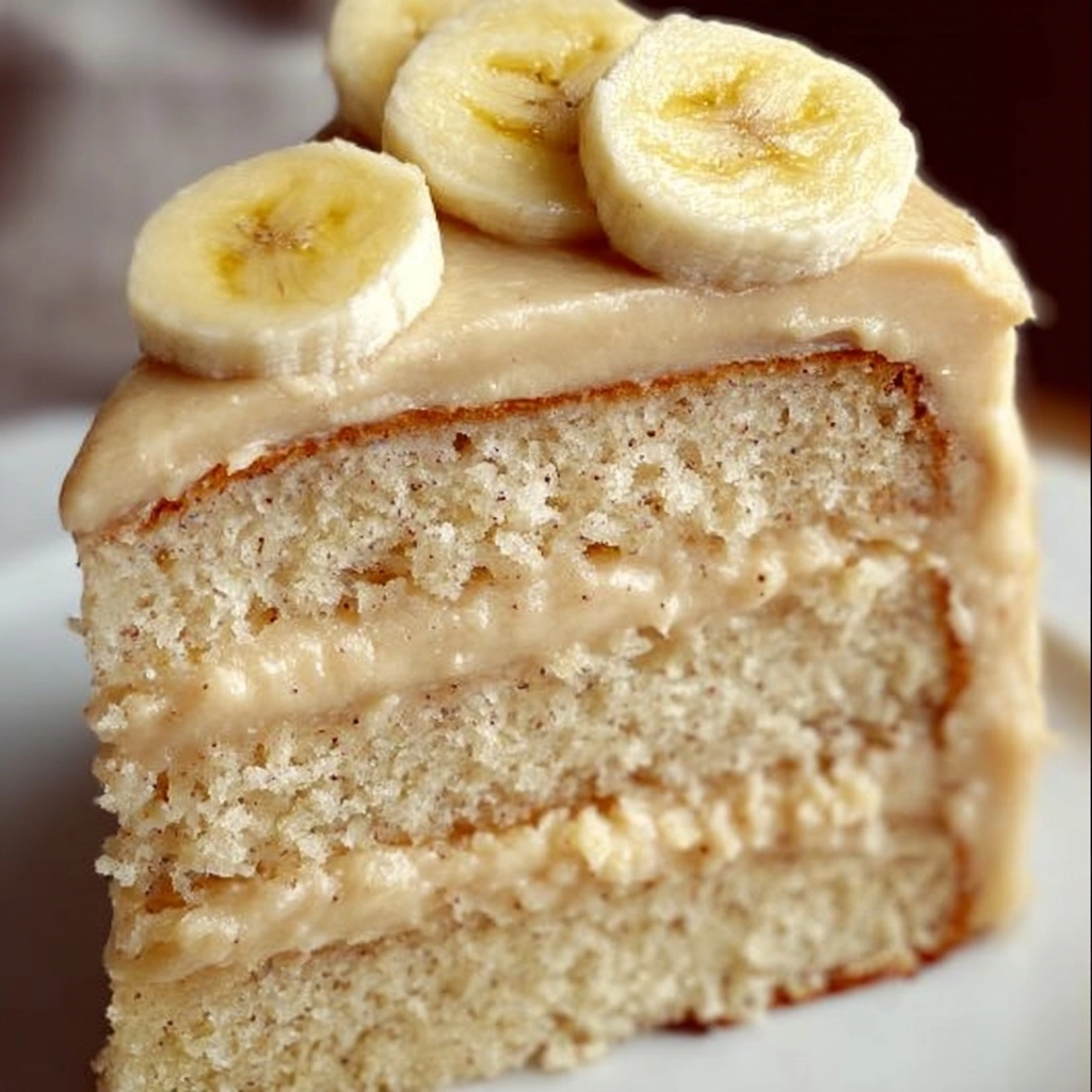 Banana Bliss Cake with Velvety Cream Cheese Frosting Recipe 2 Banana Bliss Cake with Velvety Cream Cheese Frosting Recipe - Recipe Image