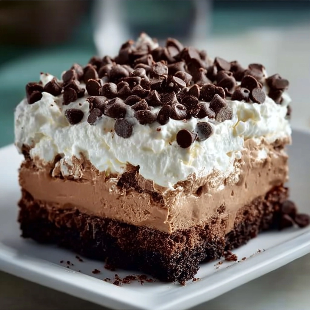 Chocolate Peanut Butter Poke Cake Recipe