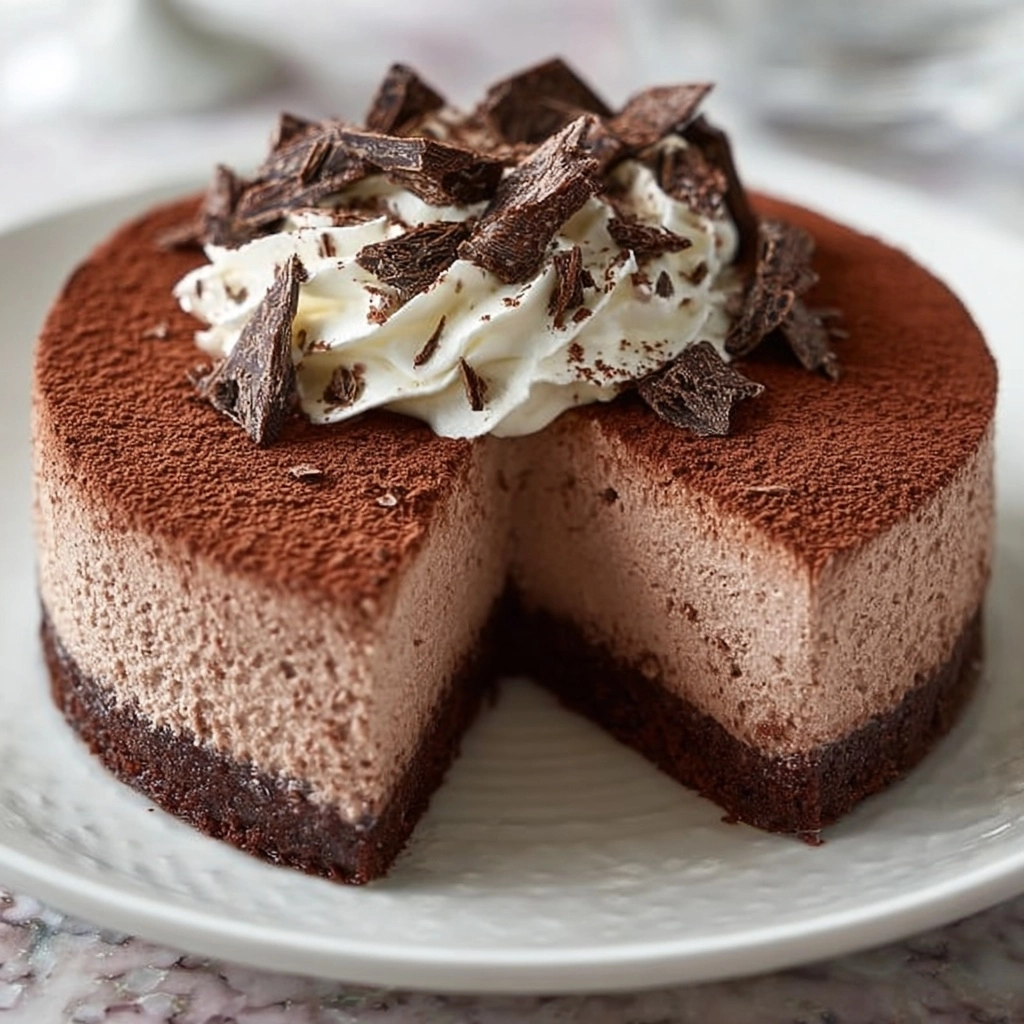 No-Bake Chocolate Mousse Cake Recipe