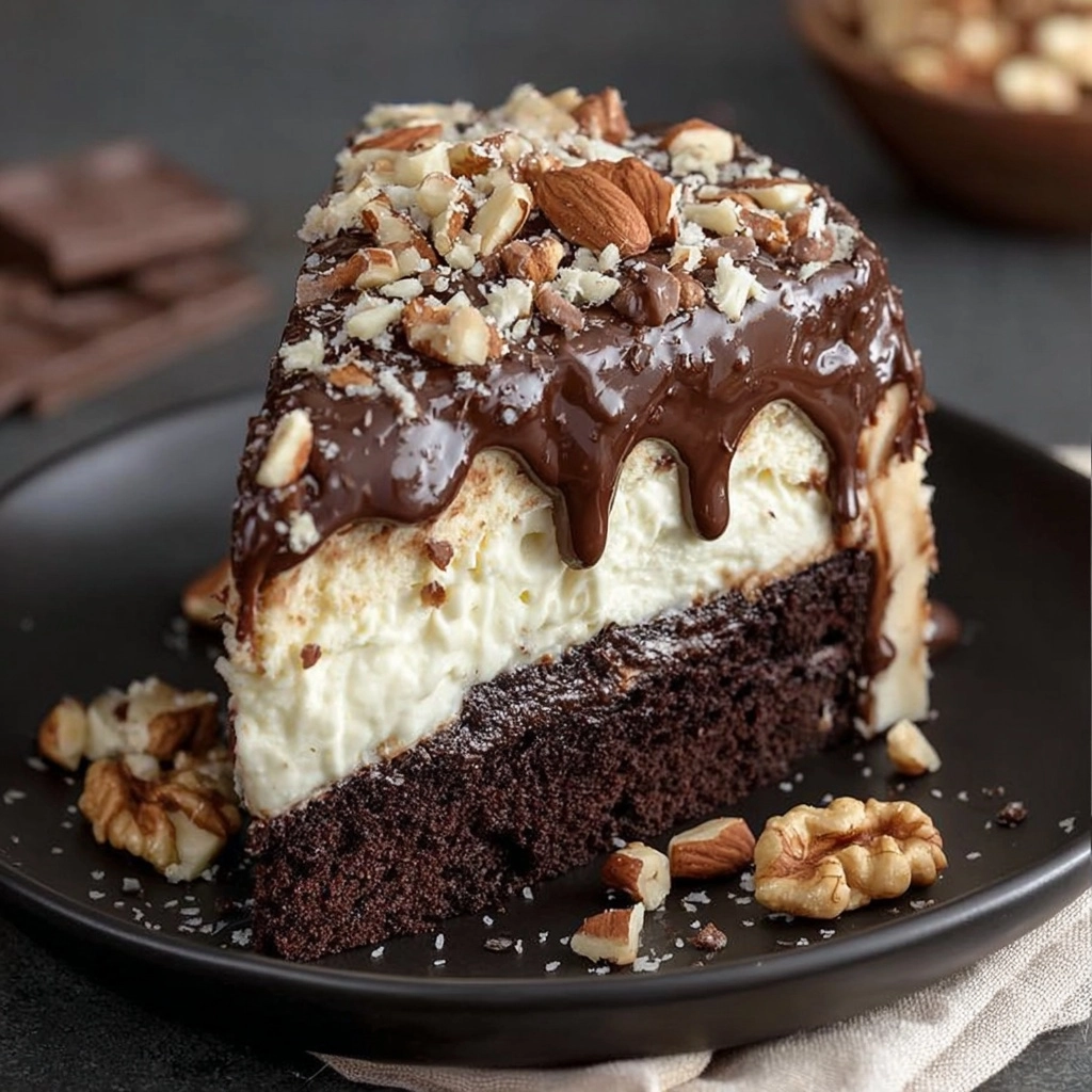 Chocolate Nut Cheesecake Recipe