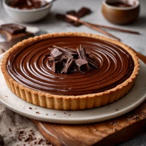 Nostalgic Chocolate Tart Joy Recipe