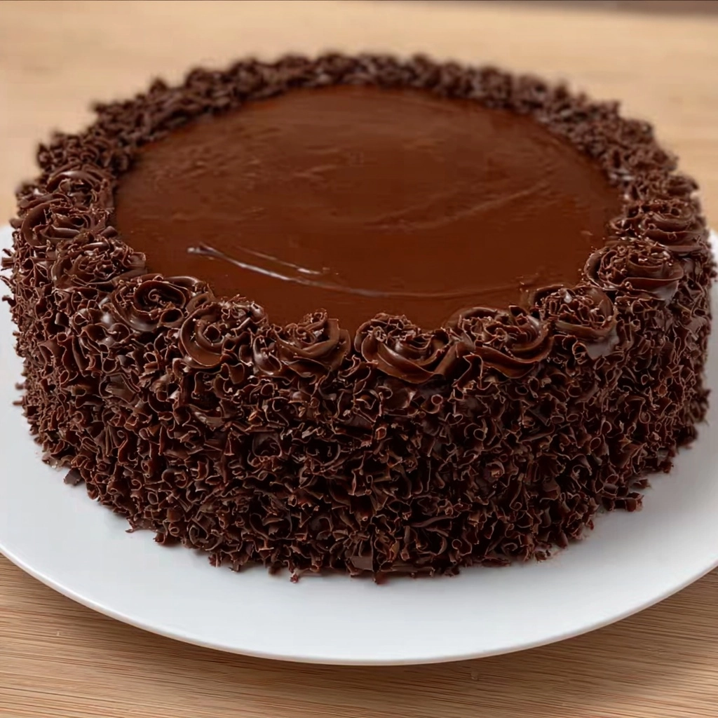 Irresistible Chocolate Curl Cake Recipe