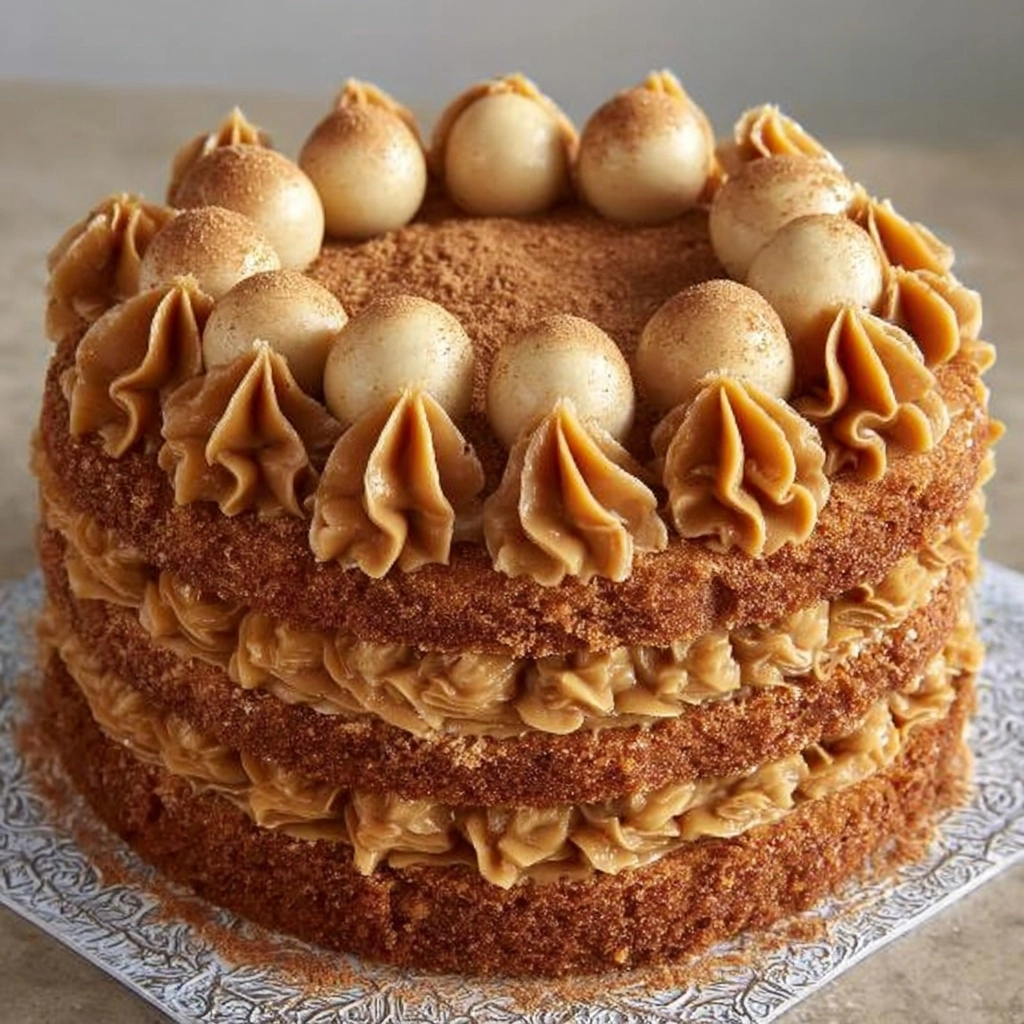 Caramel Delight Cake Recipe