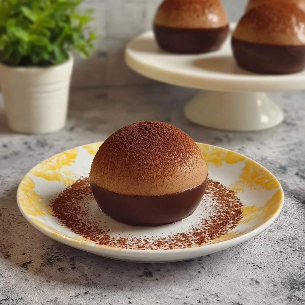 Irresistible Chocolate Dome Dessert Recipe 2 Irresistible Chocolate Dome Dessert Recipe - Recipe Image