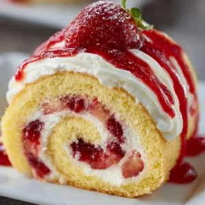 Strawberry Cream Cheese Rolls Recipe