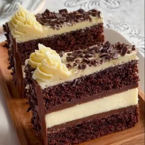 Chocolate Dream Cake Slices Recipe
