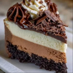 Triple Chocolate Cheesecake With Oreo Crust Recipe