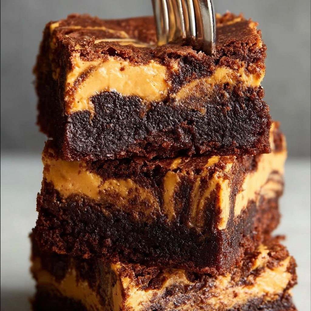 Peanut Butter Chocolate Swirl Blondies Recipe 3 Peanut Butter Chocolate Swirl Blondies Recipe - Recipe Image