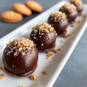 Chocolate-Dipped Peanut Butter Truffles Recipe
