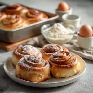 Fluffy Sweet Milk Buns Recipe