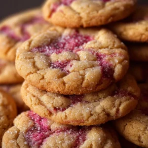 Sugar Rhubarb Cookies Recipe