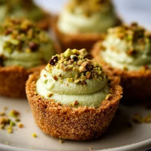 Vegan Pistachio Crispy Cups Recipe