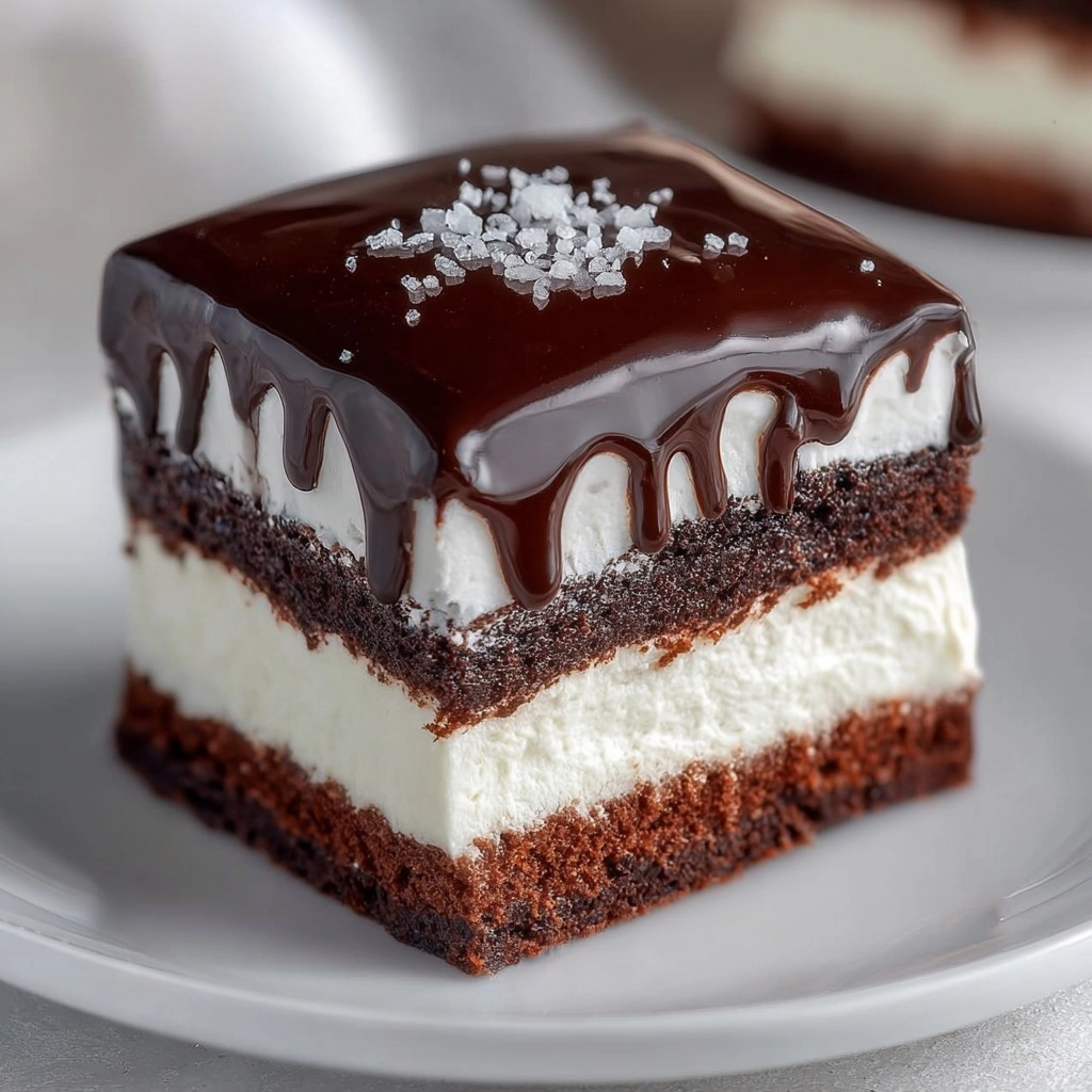 Chocolate Mousse Square Recipe - Recipe Image