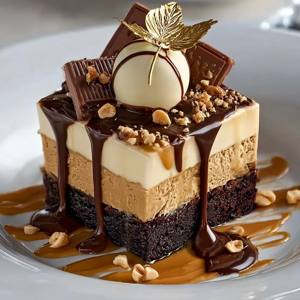 Peanut Butter Brownie Delight Recipe 3 Peanut Butter Brownie Delight Recipe - Recipe Image