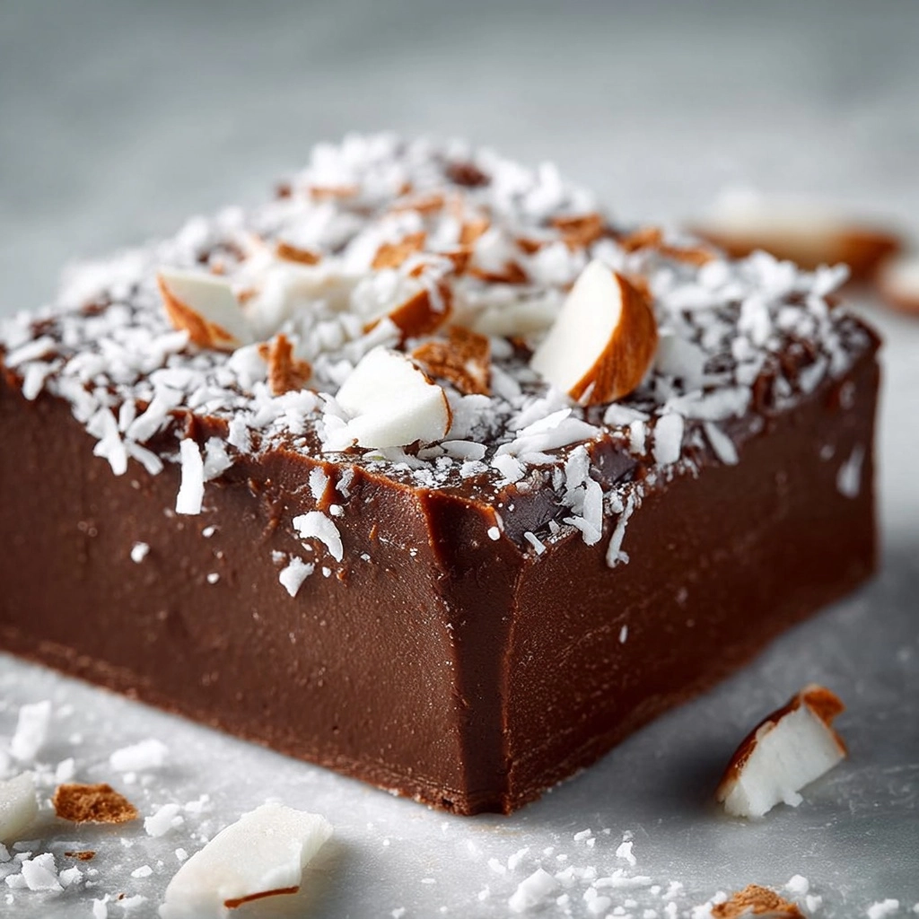 Frozen Coconut Brownies Recipe