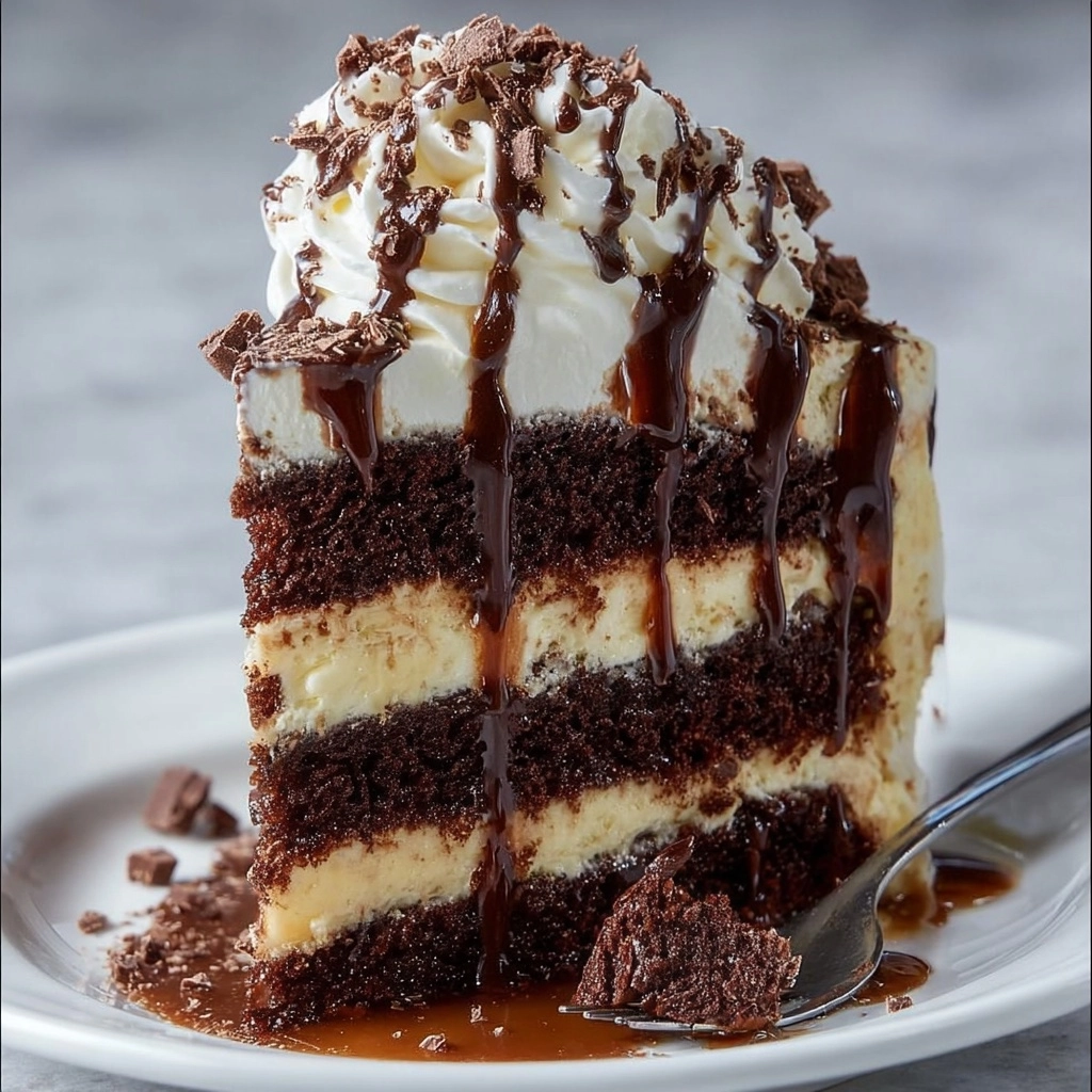 Rich Chocolate Cream Layer Cake Recipe 1 Rich Chocolate Cream Layer Cake Recipe