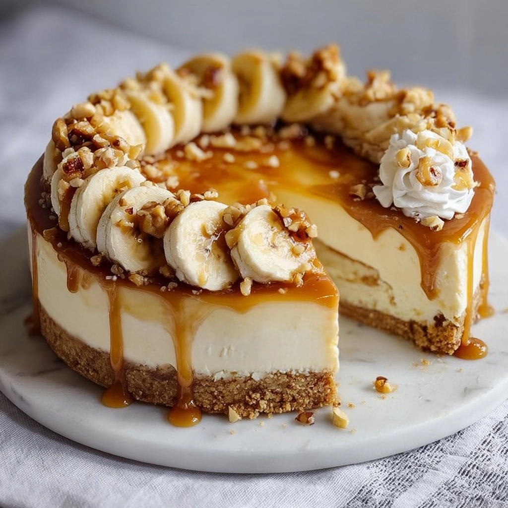 Banana Cream Cheesecake Recipe
