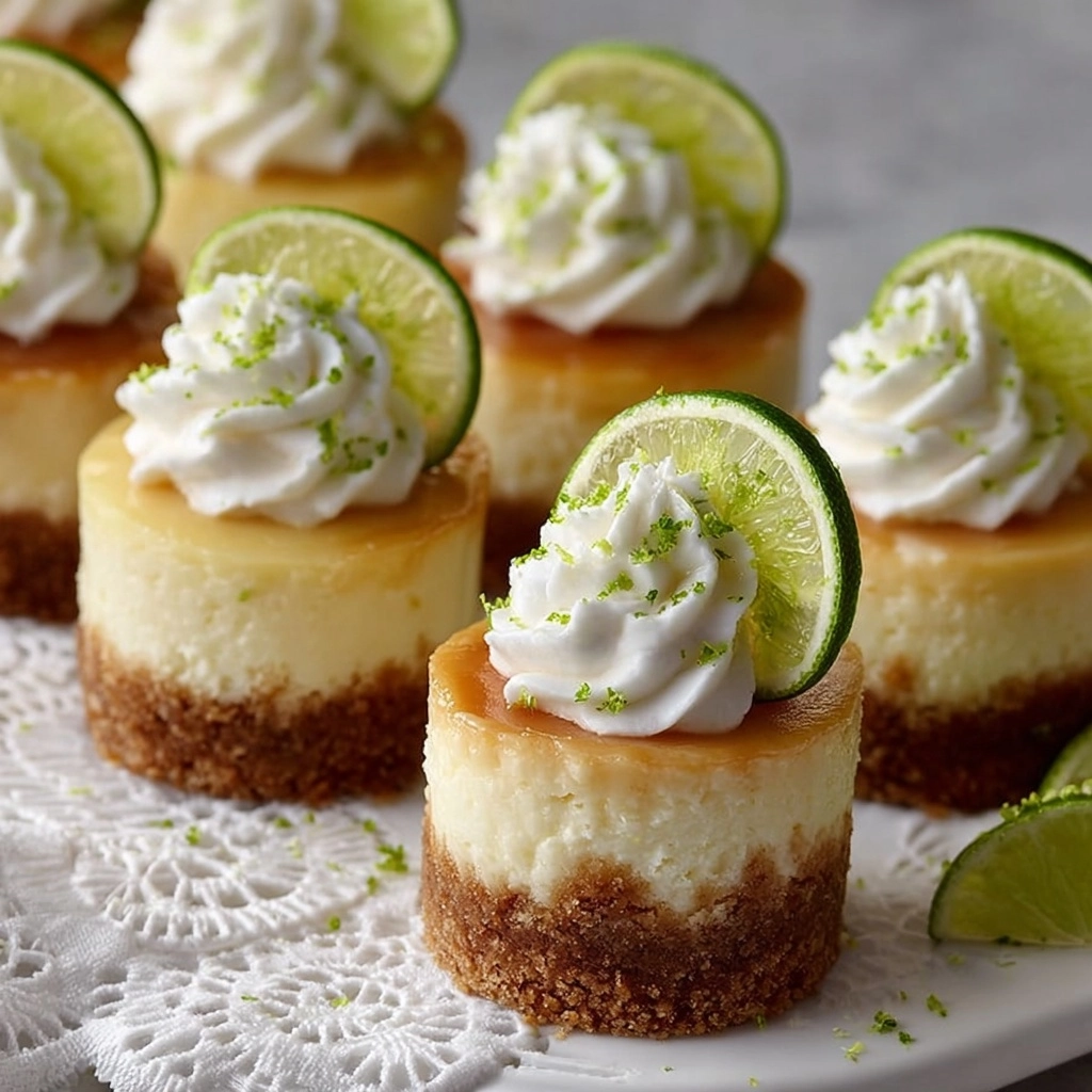 Mini Key Lime Cheesecakes Recipe