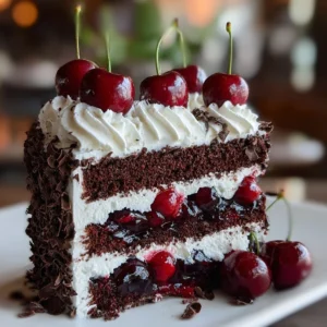 Black Forest Cake Recipe