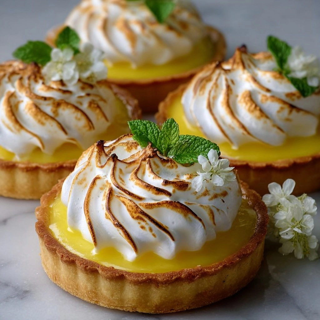 Lemon Mint Meringue Pie Recipe