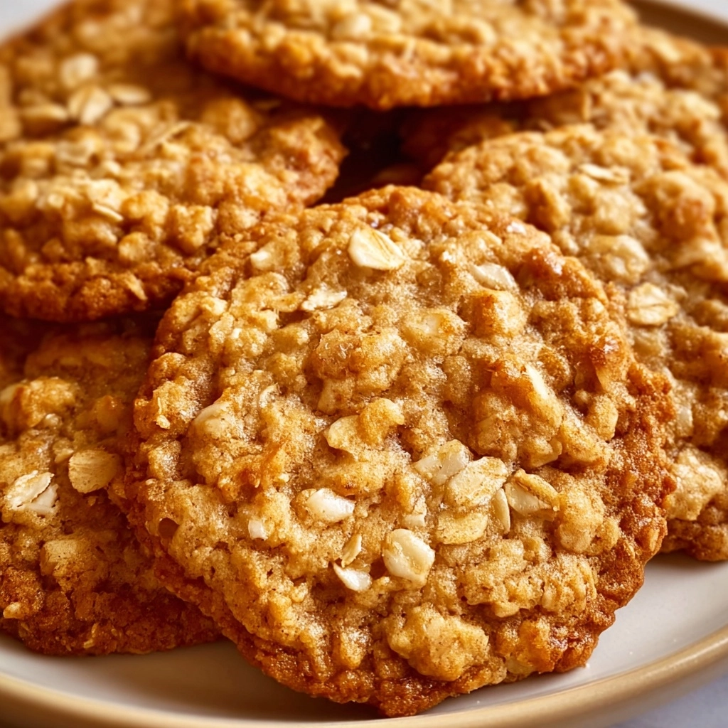 Peanut Butter Oatmeal Cookies Recipe - Recipe Image