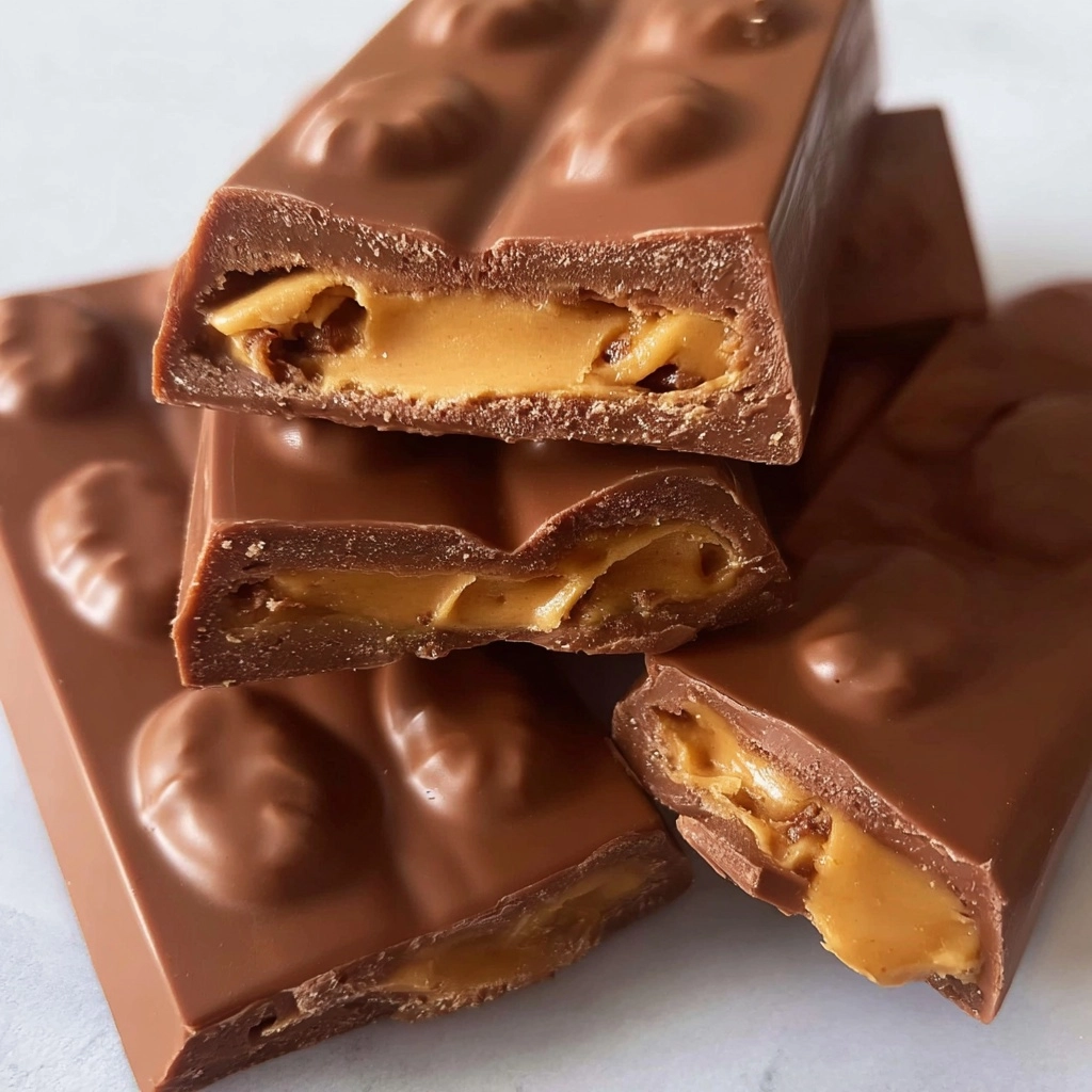 Gooey Peanut Caramel Chocolate Bar Recipe