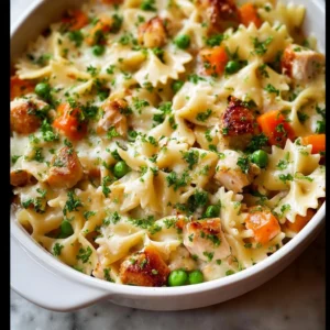 Chicken Pot Pie Pasta Recipe