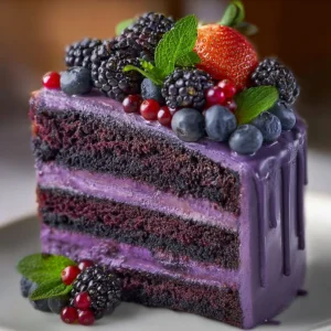 Easy Purple Velvet Cake Recipe