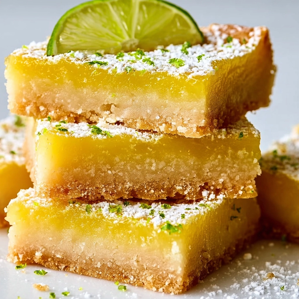 Key Lime Bars Recipe - Recipe Image