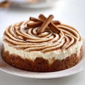 Cinnamon Roll Cheesecake Recipe