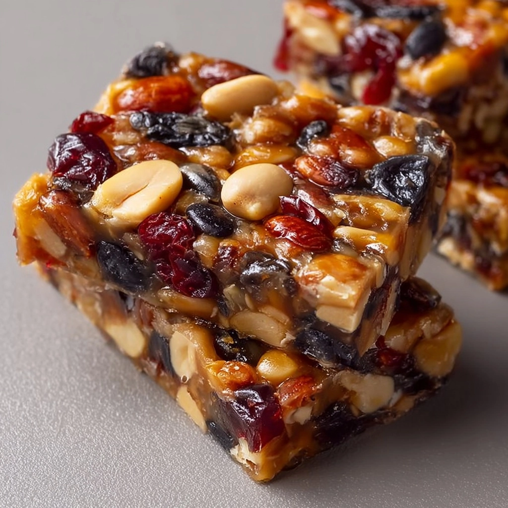 Delicious Fruit and Nut Protein Bars Recipe 1 Delicious Fruit and Nut Protein Bars Recipe