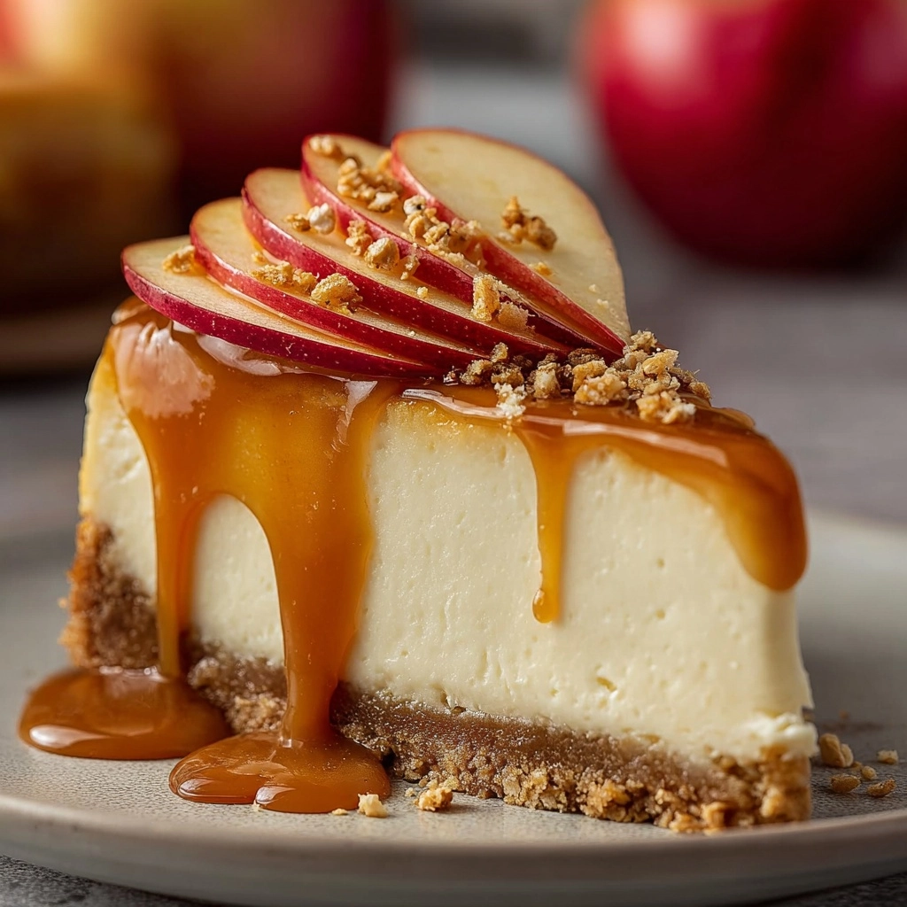Caramel Apple Cheesecake Recipe 3 Caramel Apple Cheesecake Recipe - Recipe Image