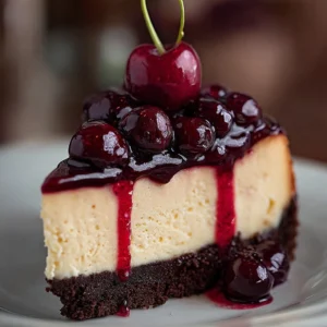 Black Forest Cheesecake Recipe