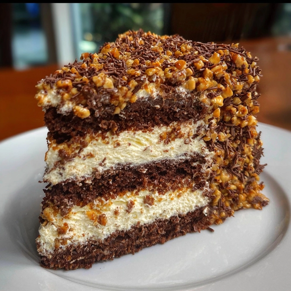 Heavenly Chocolate Hazelnut Layer Cake Recipe 3 Heavenly Chocolate Hazelnut Layer Cake Recipe - Recipe Image