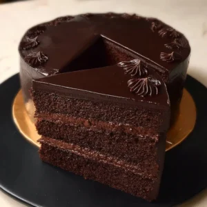 Luscious Dark Chocolate Cake Recipe